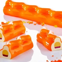 Cerf Dellier Moule à bûchettes silicone Volupté Pavoni