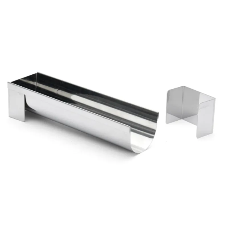 Cerf Dellier Moule à buche demi rond 30,5 x 8,5 cm