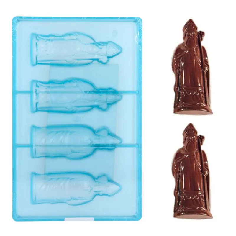 Cerf Dellier Moule à chocolat 2 St-Nicolas 12 cm