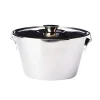 Cerf Dellier Moule à flan avec couvercle inox Ø 20 cm