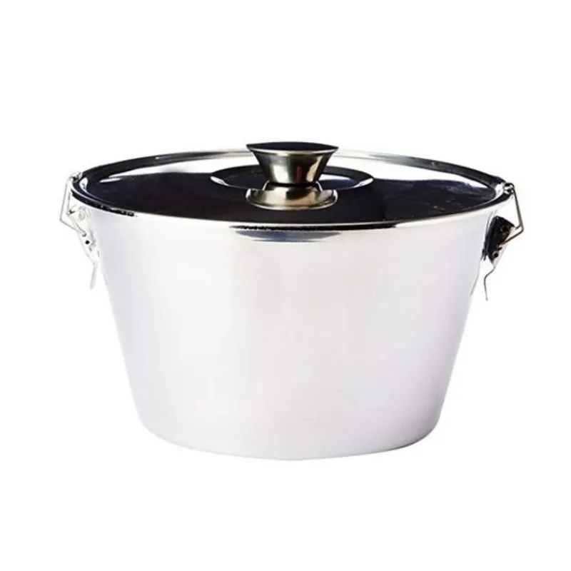 Cerf Dellier Moule à flan avec couvercle inox Ø 20 cm