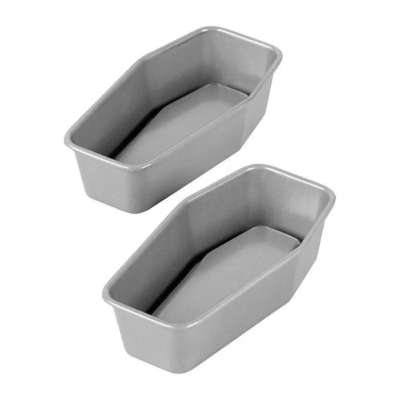 Cerf Dellier Moule à gâteau 2 cercueils Wilton