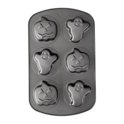 Cerf Dellier Moule à gâteau Fantômes et Citrouilles Wilton