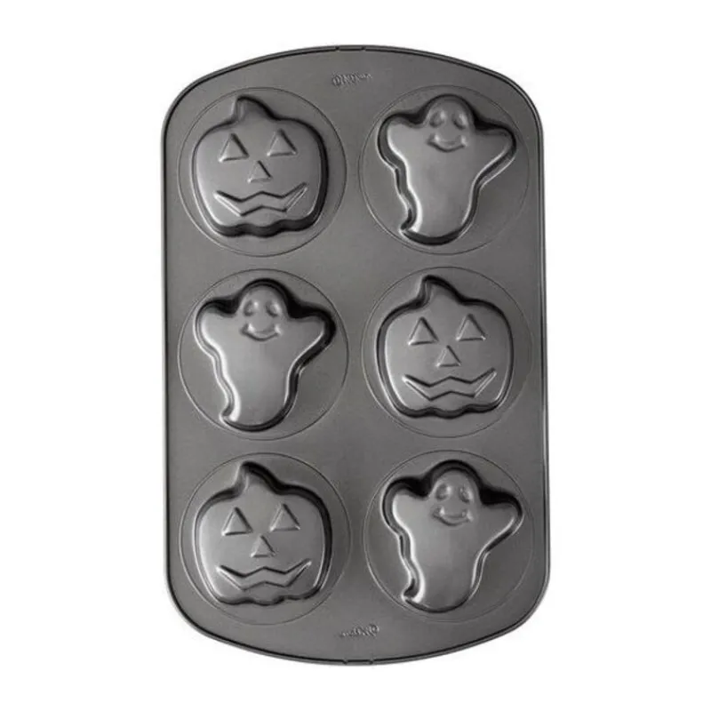 Cerf Dellier Moule à gâteau Fantômes et Citrouilles Wilton