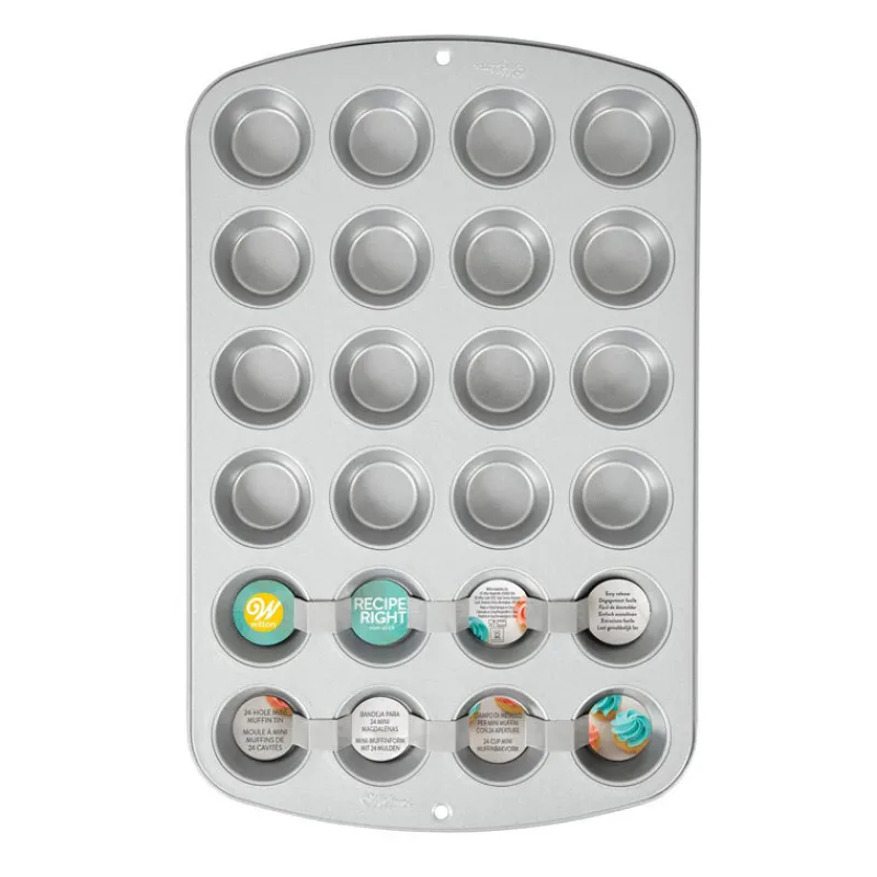 Cerf Dellier Moule 24 mini muffins Wilton