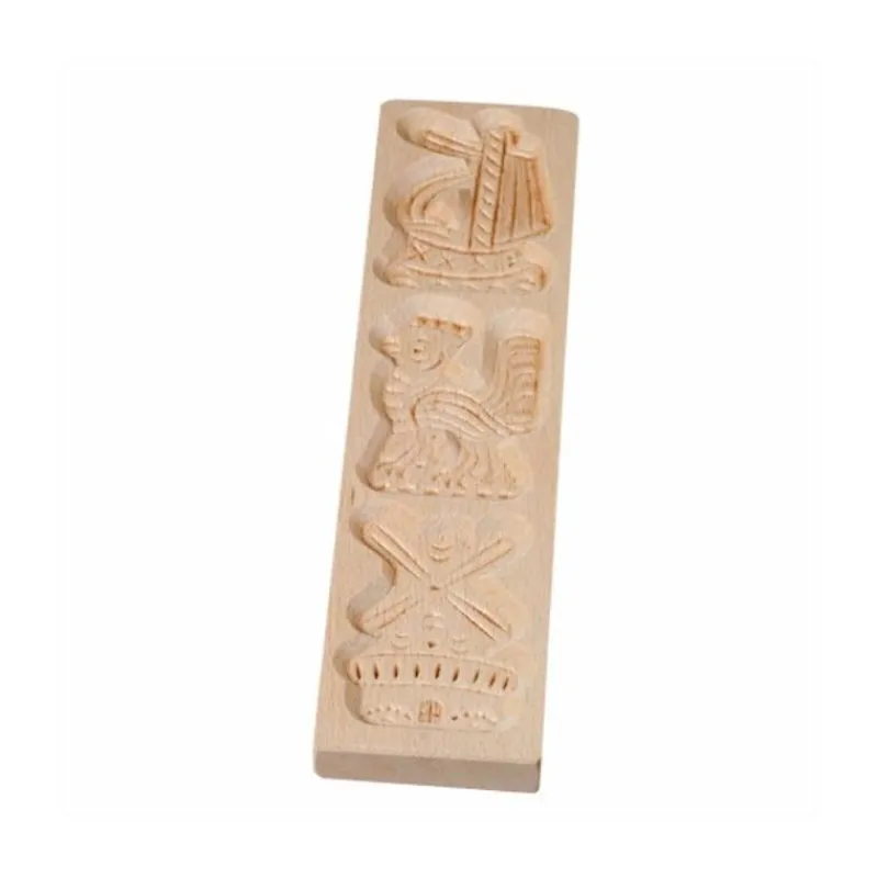 Cerf Dellier Moule à spéculoos en bois Flandres