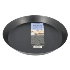 Cerf Dellier Moule à tarte tôle bleuie - Ø 23,5 cm