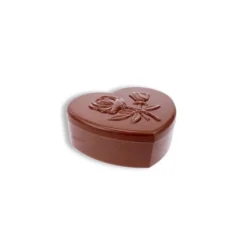 Cerf Dellier Moule bonbonnière coeur rose