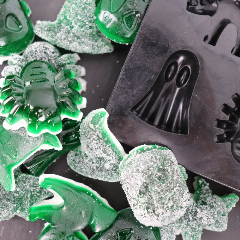Cerf Dellier Moule bonbons Halloween en silicone