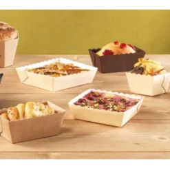 Cerf Dellier Moule carton Easy Bake carré 8 cm (x60)