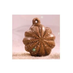 Cerf Dellier Moule chocolat 6 Boules de Noël étoiles