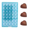 Cerf Dellier Moule chocolat 35 cœurs