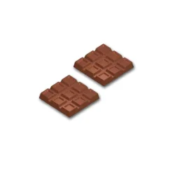 Cerf Dellier Moule chocolat 3 tablettes carrés