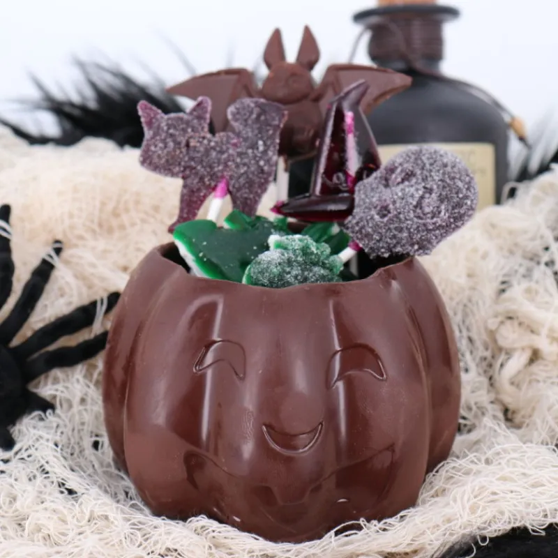 Cerf Dellier Moule chocolat citrouille d'Halloween