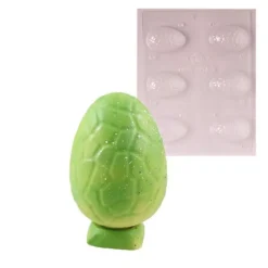 Cerf Dellier Moule chocolat coquille oeuf craquelée