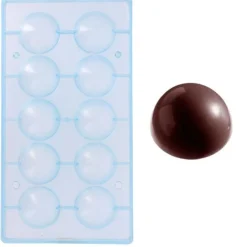 Cerf Dellier Moule chocolat demi-sphère 59 mm