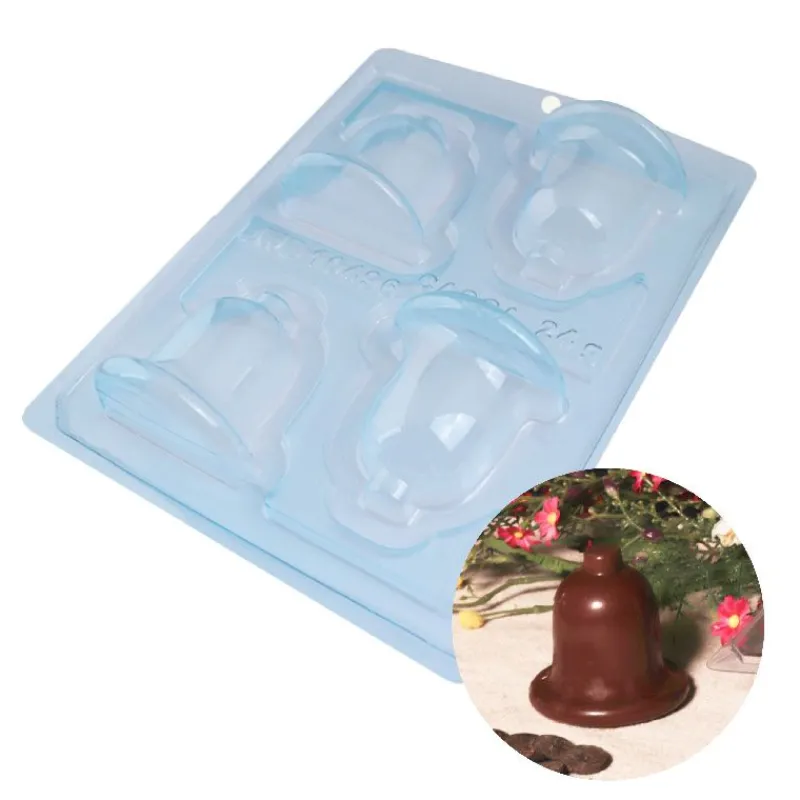 Cerf Dellier Moule chocolat en 3 parties Petites cloches