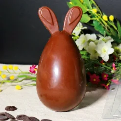 Cerf Dellier Moule chocolat en 3 parties Oeuf lapin