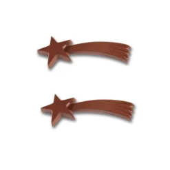 Cerf Dellier Moule chocolat Etoile Filante 24 cm Patisdécor