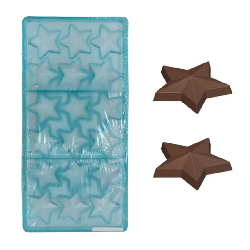 Cerf Dellier Moule chocolat Etoiles de la Nativité