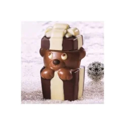 Cerf Dellier Moule chocolat ourson cadeau 3D