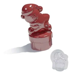 Cerf Dellier Moule chocolat ourson étoile 3D