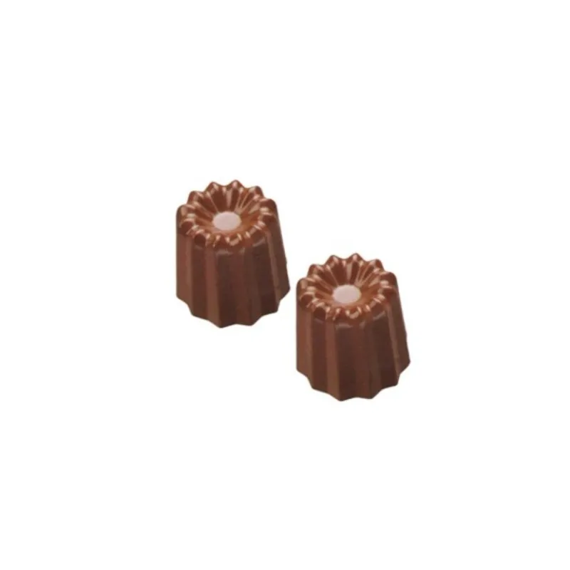 Cerf Dellier Moule chocolat petits cannelés - 40 empreintes