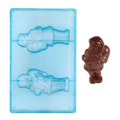 Cerf Dellier Moule chocolat Père Noël 13,5 cm