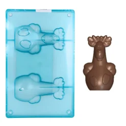 Cerf Dellier Moule chocolat renne