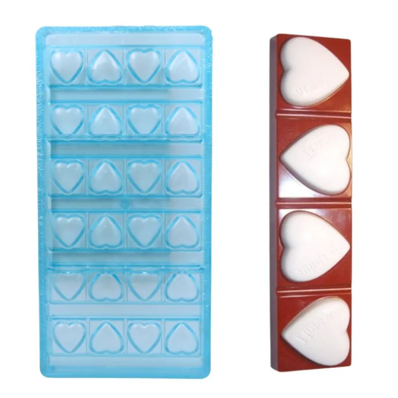 Cerf Dellier Moule chocolats cœurs st valentin