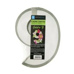 Cerf Dellier Moule number cake chiffre 9
