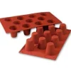 Cerf Dellier Moule silicone 11 babas 4,5 cm