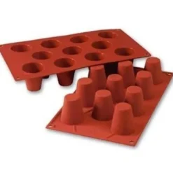Cerf Dellier Moule silicone 11 babas 4,5 cm