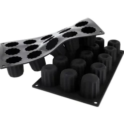 Cerf Dellier Moule silicone 15 cannelés bordelais