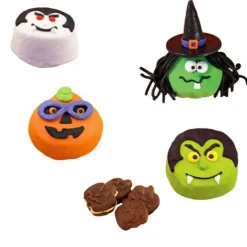Cerf Dellier Moule silicone 6 citrouilles Halloween Wilton