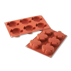 Cerf Dellier Moule silicone 6 colombes