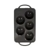 Cerf Dellier Moule silicone 5 demi-sphères Ø 8 cm