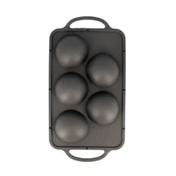 Cerf Dellier Moule silicone 5 demi-sphères Ø 8 cm