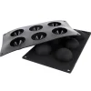Cerf Dellier Moule silicone 6 demi-sphères Ø 6 cm