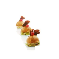 Cerf Dellier Moule silicone 8 demi-sphères 5 cm