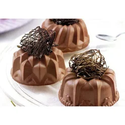 Cerf Dellier Moule silicone 6 empreintes fantaisie