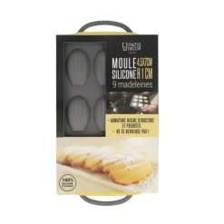 Cerf Dellier Moule silicone 9 madeleines