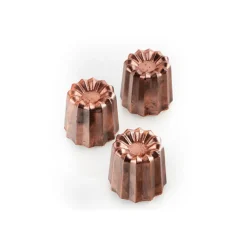 Cerf Dellier Moule silicone 18 mini cannelés bordelais