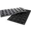 Cerf Dellier Moule silicone 28 mini demi-sphères 2,5 cm