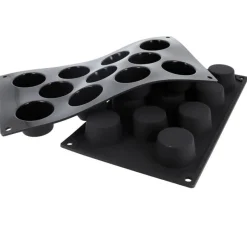 Cerf Dellier Moule silicone 11 mini muffins Ø51 mm