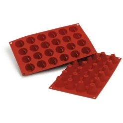 Cerf Dellier Moule silicone 24 mini volcans