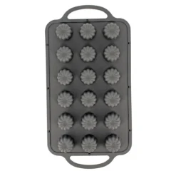Cerf Dellier Moule Silicone 18 mini-cannelés 3,5 cm
