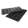 Cerf Dellier Moule silicone 18 mini-savarins Ø 4 cm