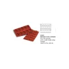 Cerf Dellier Moule silicone 10 savarins ovales