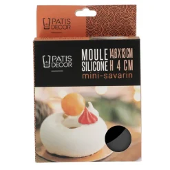 Cerf Dellier Moule Silicone Mini Savarin